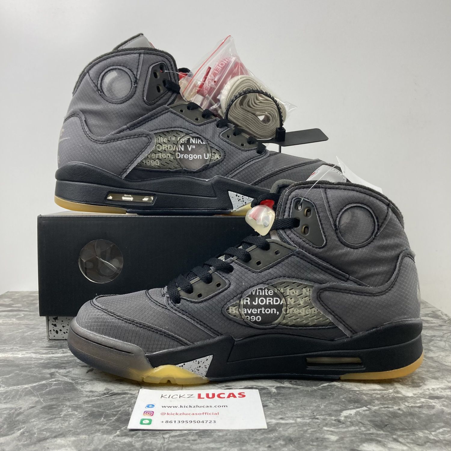jordan 5 off white footlocker