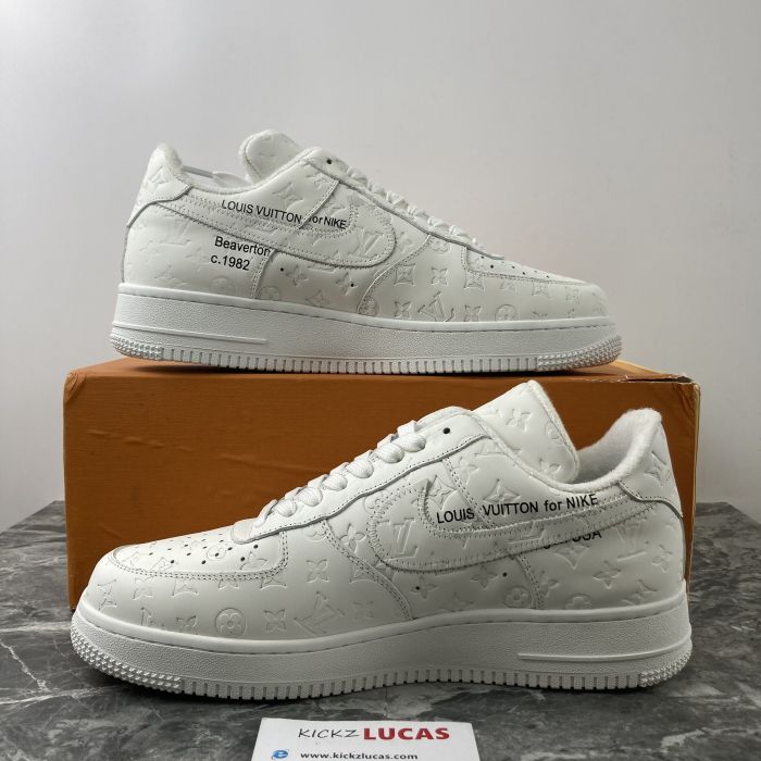 Air Force 1 X L*V White