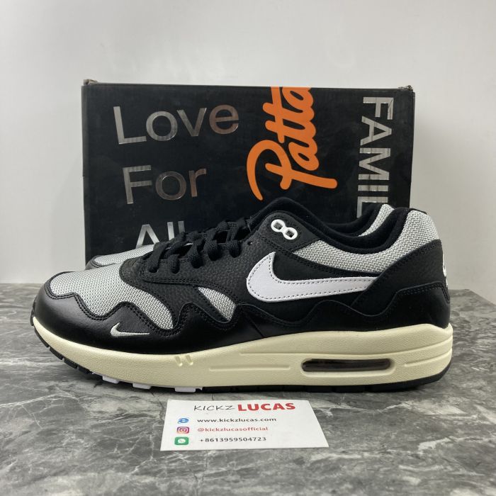 Air Max 1 Patta Waves Black DQ0299-001