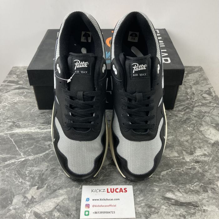 Air Max 1 Patta Waves Black DQ0299-001