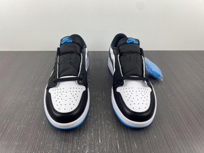 Air Jordan 1 Retro Low OG Black Dark Powder Blue CZ0790-104