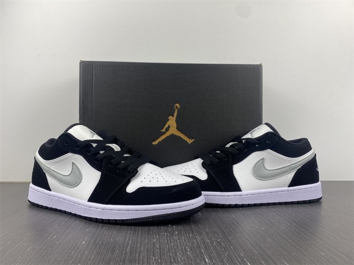 Air Jordan 1 Low Black White Grey 552780-018