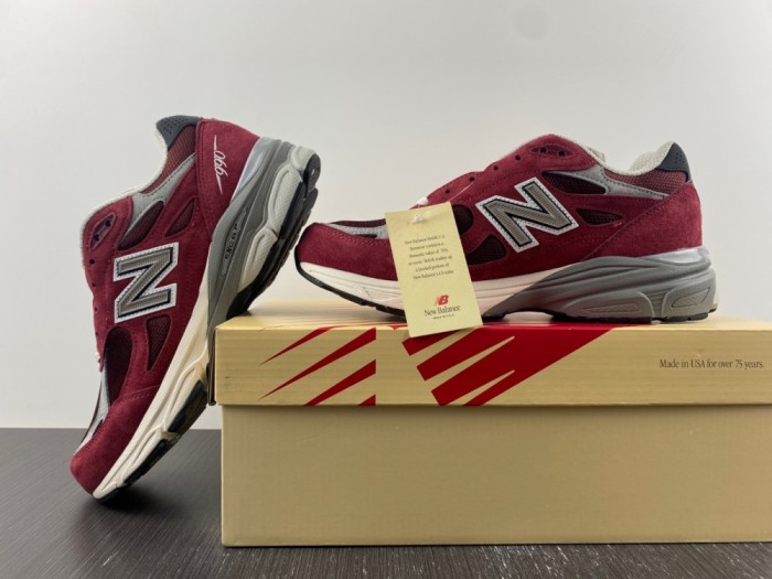 New Balance 990v3 MiUSA Teddy Santis Scarlet  M990TF3