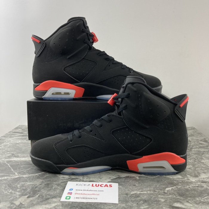 Air Jordan 6 Retro Black Infrared  384664-060