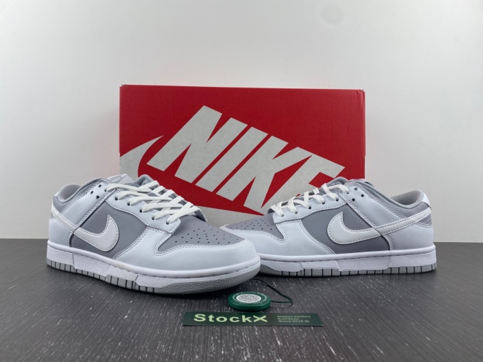 Dunk Low Retro White Grey  DJ6188-003