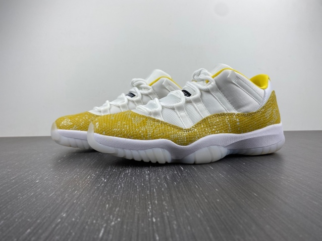 Air Jordan 11 Yellow Snakeskin AH7860-107