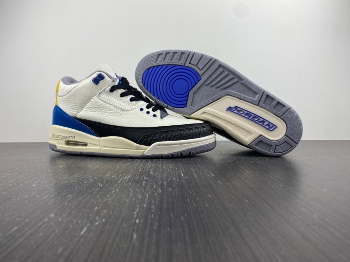 Air Jordan 3 Retro White Blue 398614-145