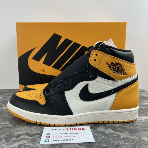 Air Jordan 1 Retro High OG Yellow Toe  555088-711