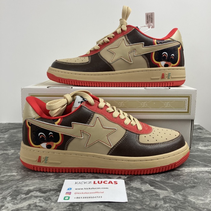 A Bathing Ape Bape Sta Low Kanye West College Dropout  0607FS-001