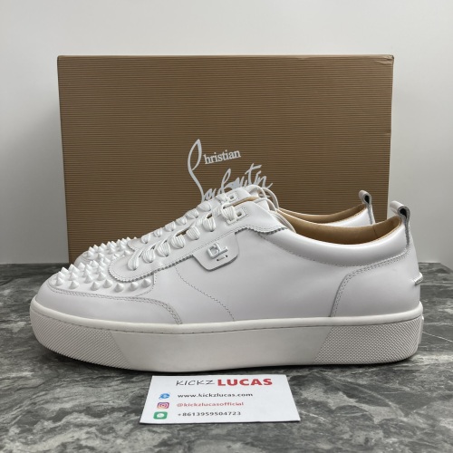 Men C*hristian L*ouboutin Low Top Sneakers CL20230326-3