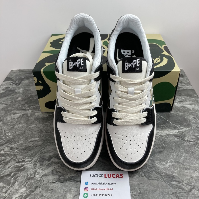 A Bathing Ape Bape SK8 Sta Black  1H20-191-033