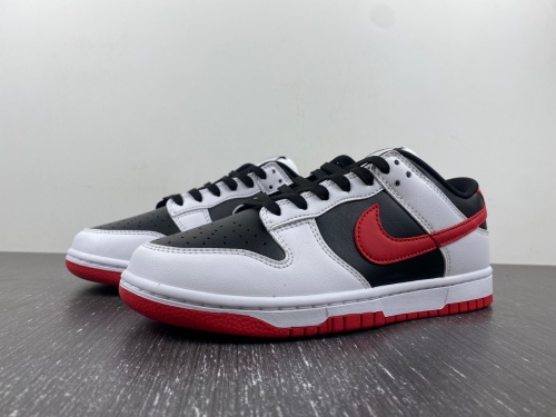 Dunk Low Retro White Black University Red FD9762-061