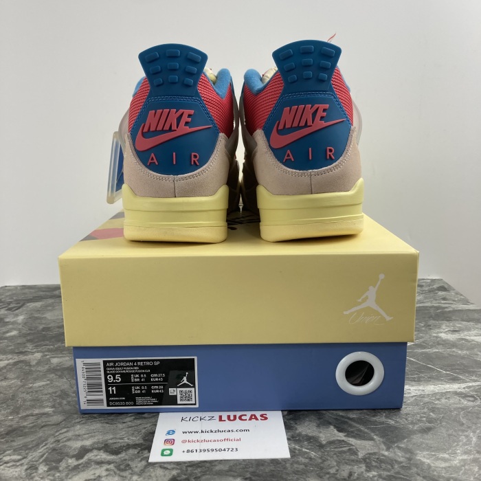 Air Jordan 4 Retro Union Guava Ice DC9533-800