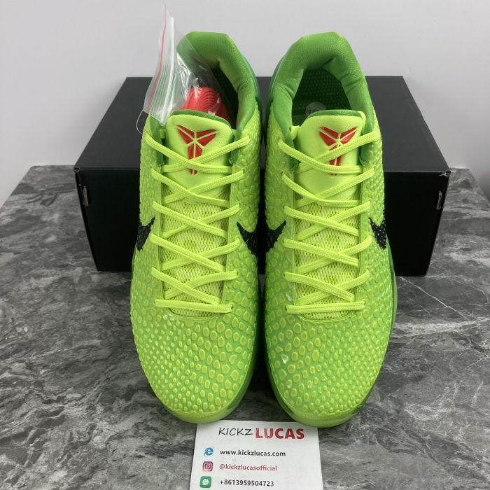 Kobe 6 Protro Grinch  CW2190-300