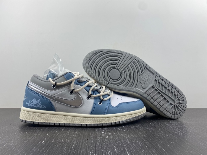 Air Jordan 1 Retro Low Customized 553558-053