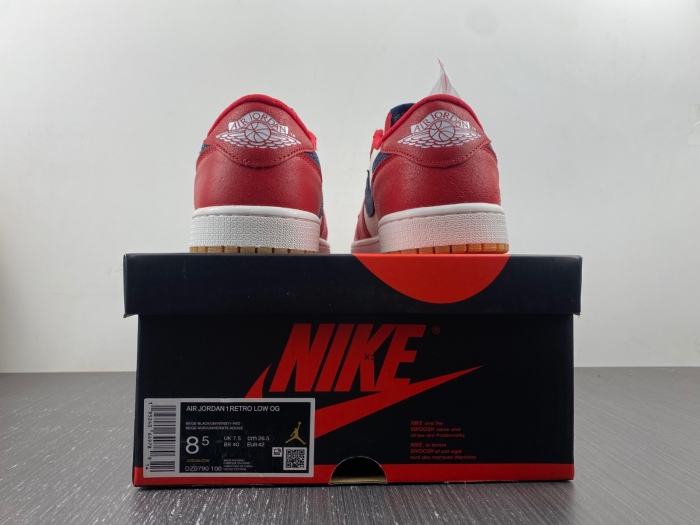 Air Jordan 1 Retro Low Red DZ0790-100