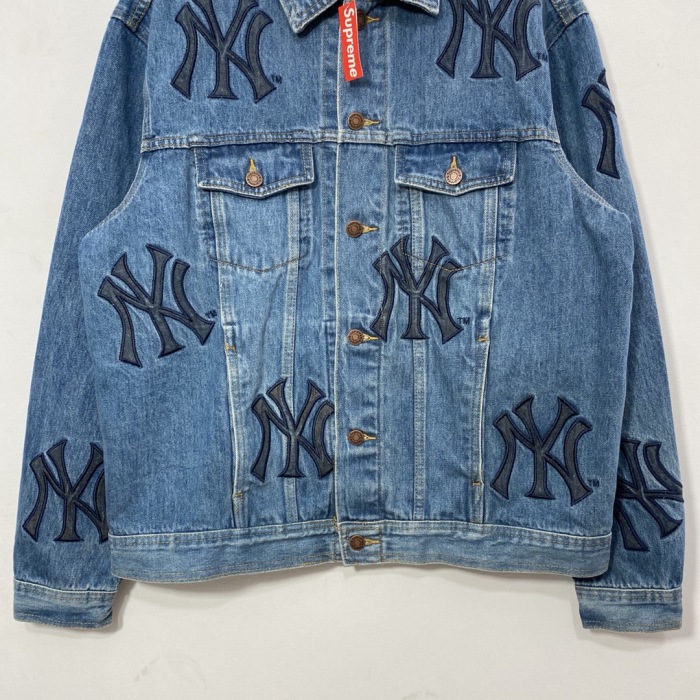 S*upreme Denim Trucker Jacket Top Quality AM 20230701-24