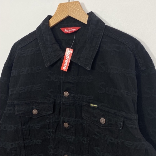 S*upreme Denim Trucker Jacket Top Quality AM 20230701-29