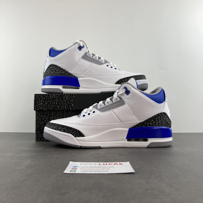 Air Jordan 3 Retro Racer Blue  CT8532-145