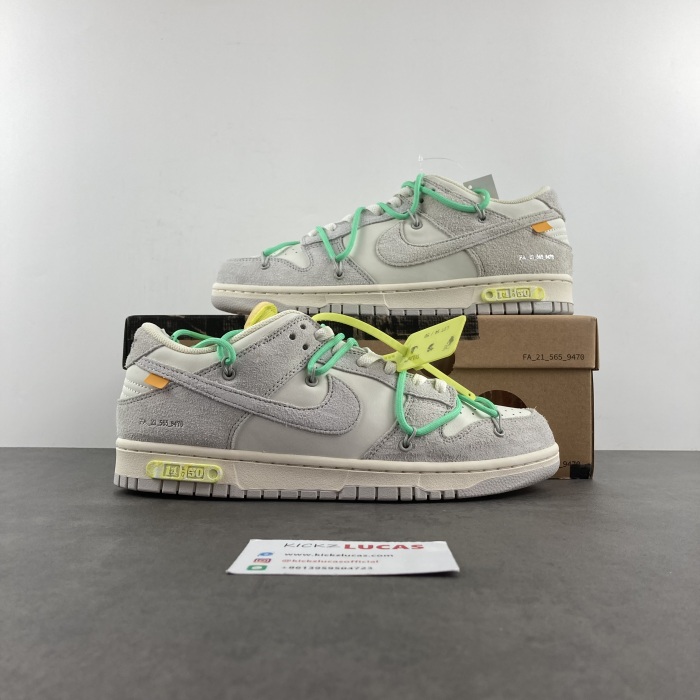 Dunk Low Off-White Lot 14  DJ0950-106