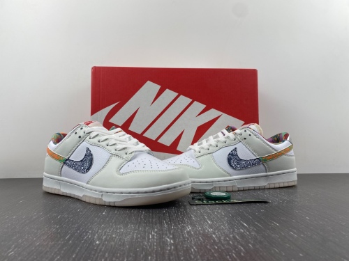 Dunk Low White Multi-Color Paisley FN8913-141