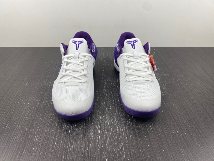 Kobe 8 Protro White Court Purple FQ3549-100