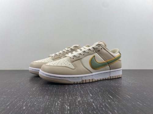Dunk Low Pale Ivory Oil Green  FQ6869-131