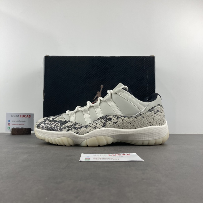 Air Jordan 11 Retro Low Snake Light Bone CD6846-002