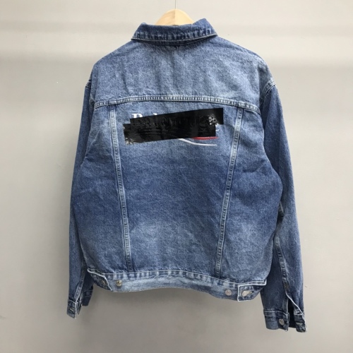 B*alenciaga Denim jacket Top Quality DSX 20230921-60