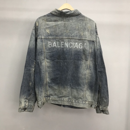 B*alenciaga Denim jacket Top Quality DSX 20230921-105