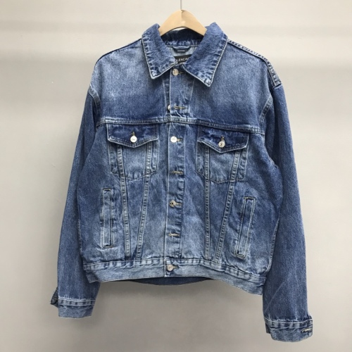 B*alenciaga Denim jacket Top Quality DSX 20230921-60