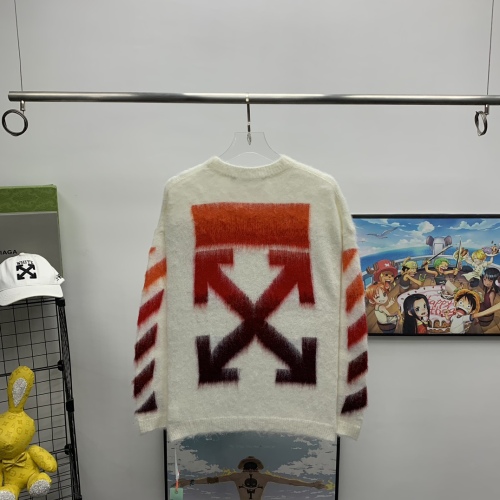 O*FF-W*HITE Mohair Gradient Sweater Top Quality WM 20230925-113