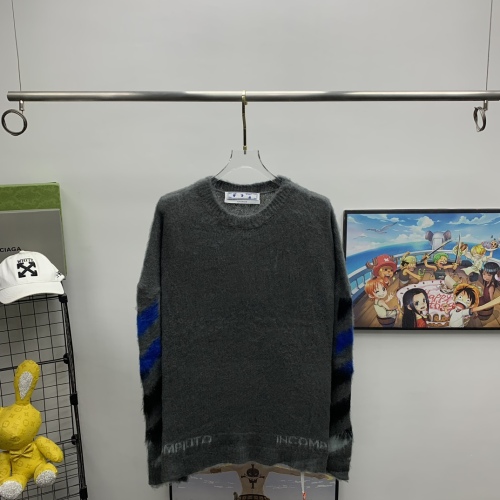 O*FF-W*HITE Mohair Gradient Sweater Top Quality WM 20230925-115