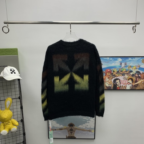 O*FF-W*HITE Mohair Gradient Sweater Top Quality WM 20230925-117