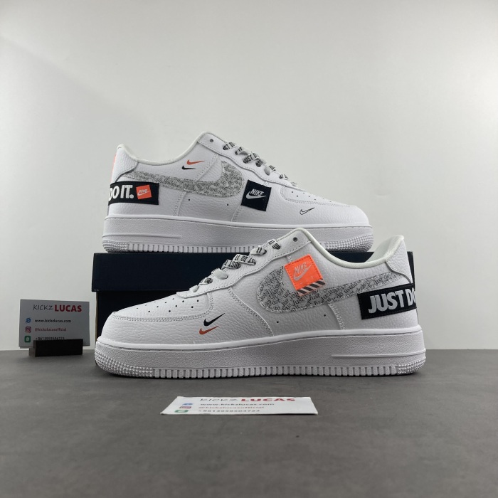 Air Force 1 Low Just Do It Pack White/Black  AR7719-100