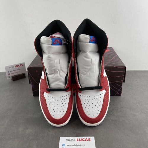 Air Jordan 1 Retro High Spider-Man Origin Story  555088-602