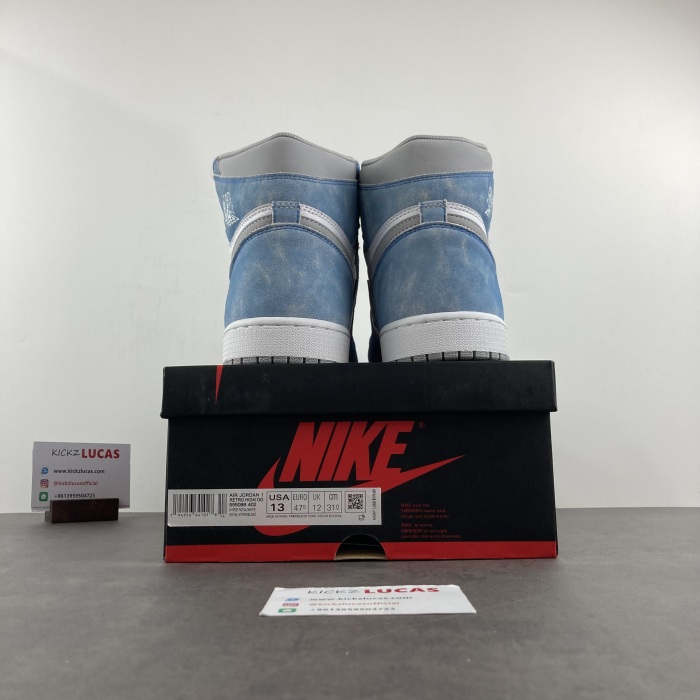 Air Jordan 1 Retro High Hyper Royal Smoke Grey  555088-402