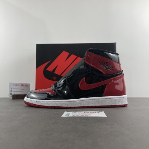 Air Jordan 1 Retro High OG Patent Bred  555088-063