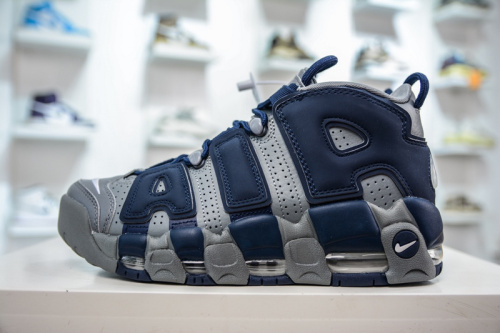 Air More Uptempo Cool Grey Midnight Navy 921948-003