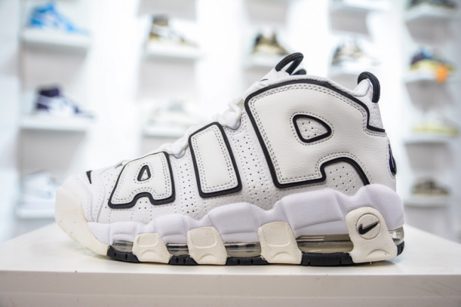 Air More Uptempo Summit White Black Sail  DO6718-100