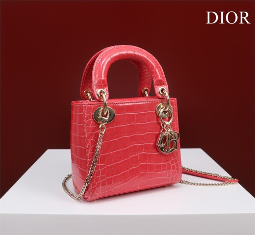 D*ior Handbag Top Quality HT 20231016-43 17*15*7 cm