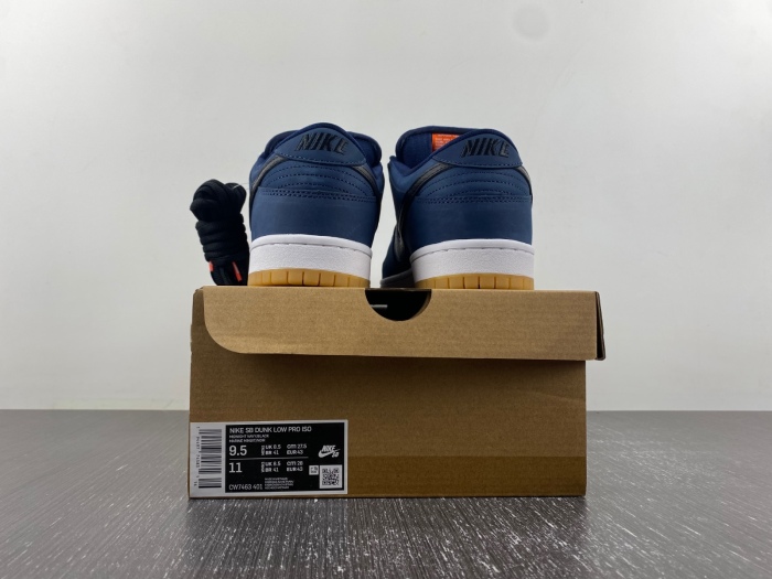 SB Dunk Low Navy Black Gum  CW7463-401