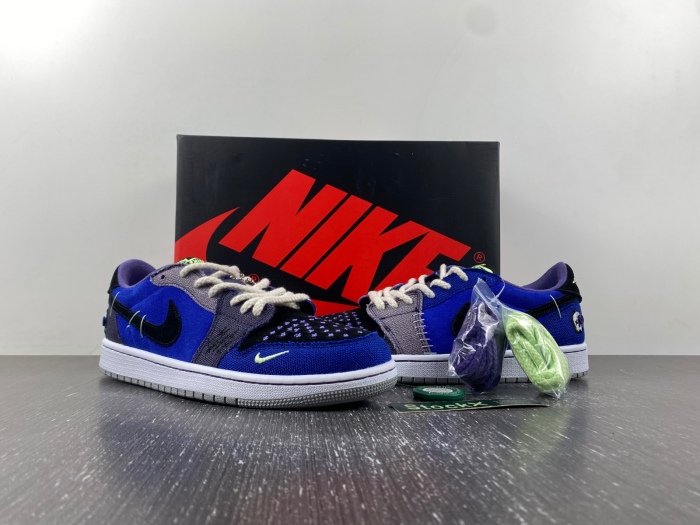 Air Jordan 1 Retro Low OG Zion Williamson Voodoo Blue DZ7292-200