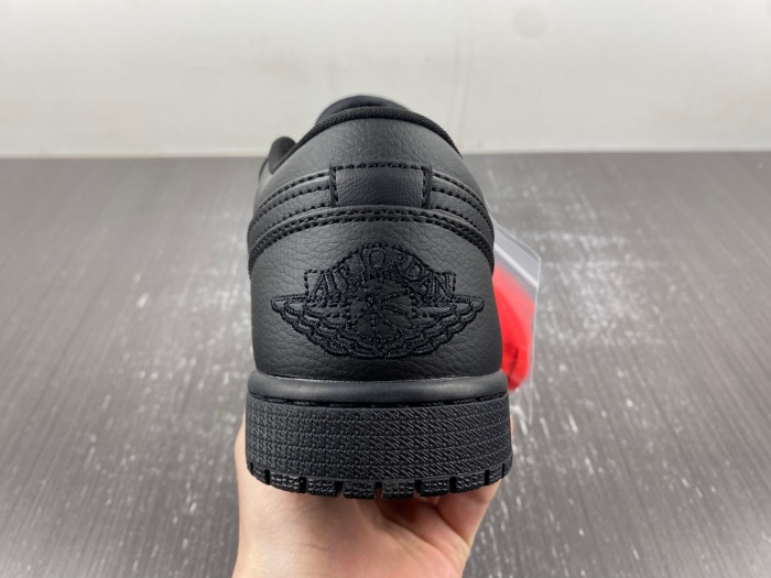 Air Jordan 1 Low Triple Black  553558-091