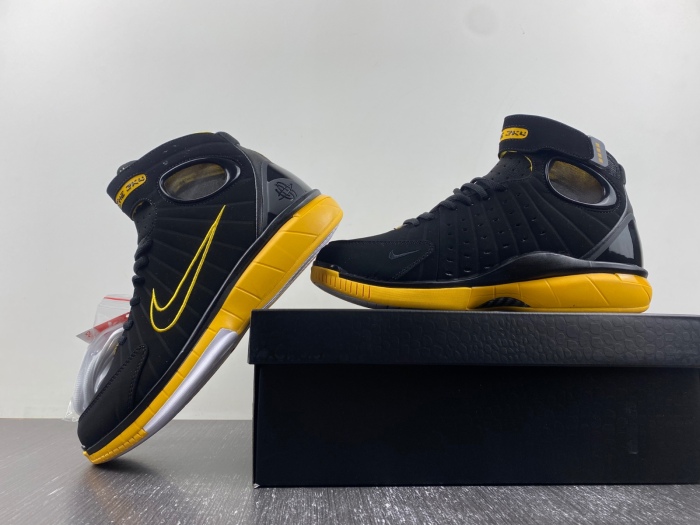 Air Zoom Huarache 2K4 Black Varsity Maize 308475-003