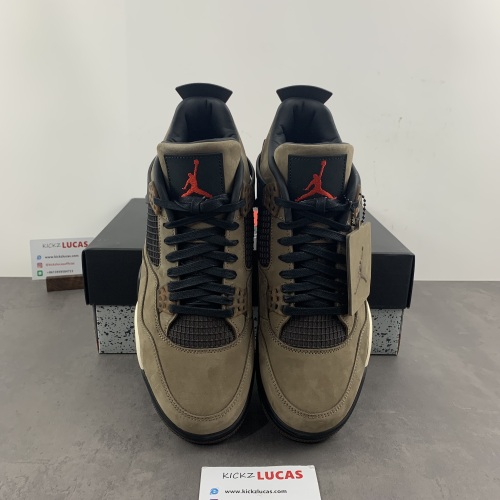 Air Jordan 4 Retro Travis Scott Olive OLIVE GREY/BLACK