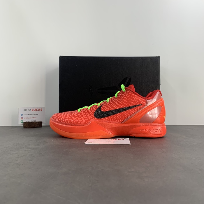 GX Kobe 6 Protro Reverse Grinch  FV4921-600