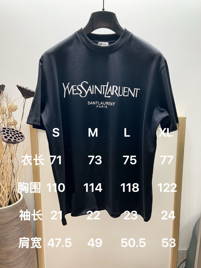 Y*ves S*aint L*aurent T-shirt Top Quality D17 20240417-13