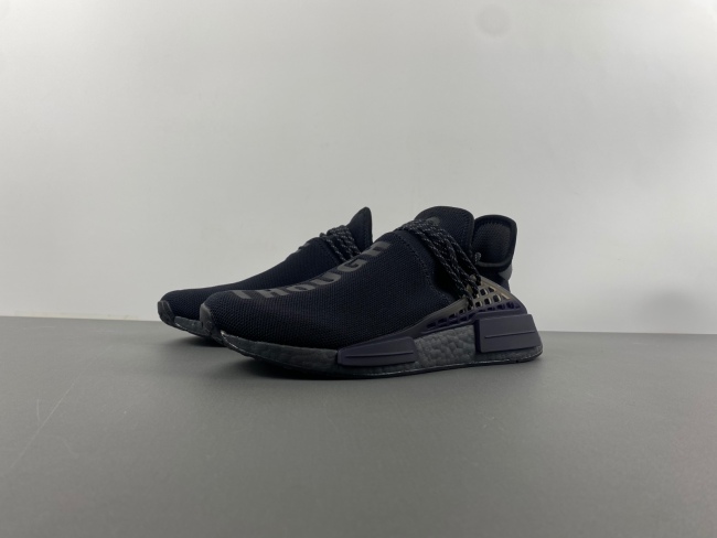 NMD Hu Pharrell Human Race Triple Black Pack  GX2487