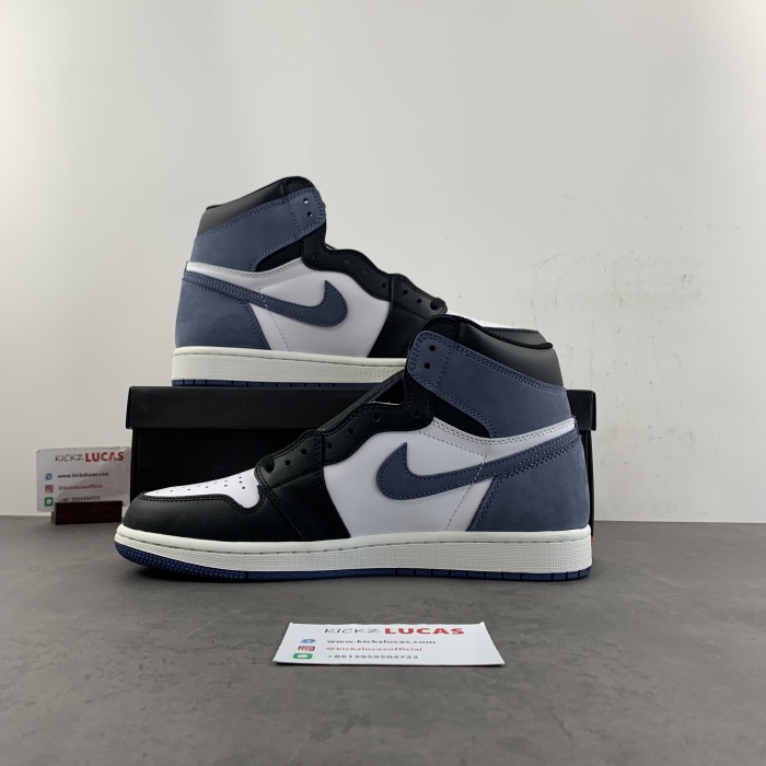 Air Jordan 1 Retro High Blue Moon 555088-115